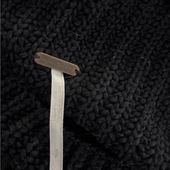 Free People Black Cowl Neck Sweater - Picture 2 of 5